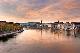 The tranquil  Rhine River flows through the city of Basel. Photo by Basel Tourismus.